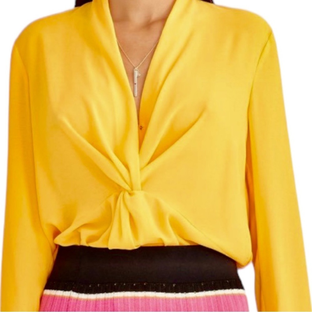 Rachel Rachel Roy Vaughn Twist Front Blouse